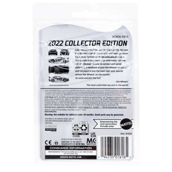 2022 HOT WHEELS LEGENDS TOUR NISSAN SKYLINE GT-R R32 PURPLE + FLAG - Picture 3 of 5